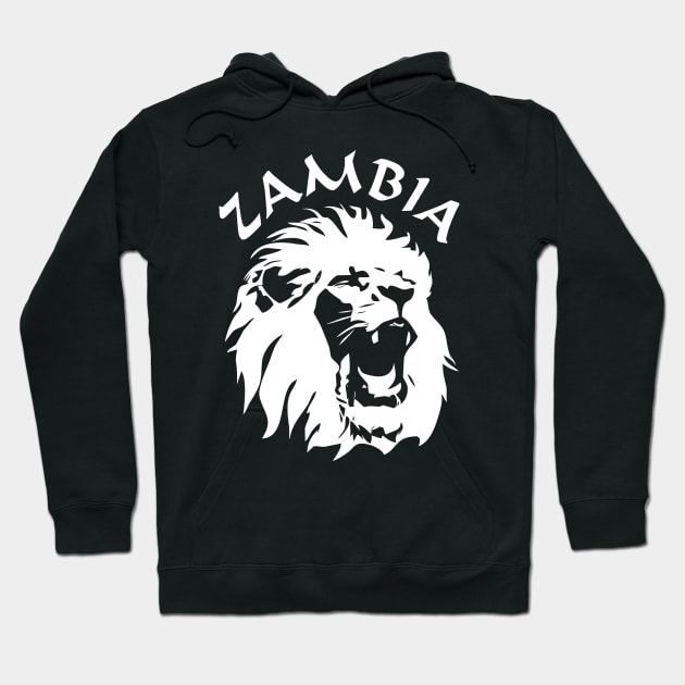 Zambia Lion Hoodie by TMBTM